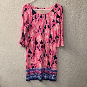 Lilly Pulitzer Pink and Blue Dress